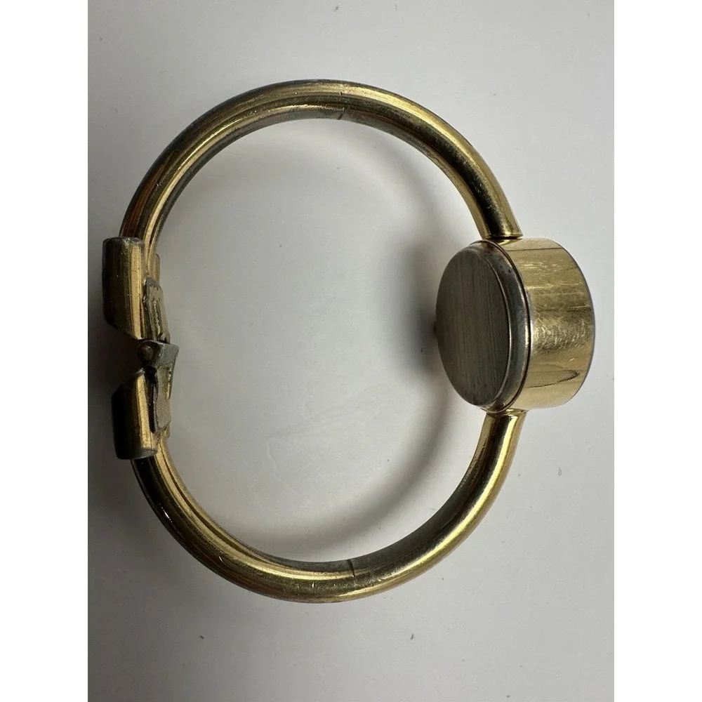 Dominique Ladies Mechanical Wind‎ Vintage Cuff Watch 17 Jewels 22MM 6.25